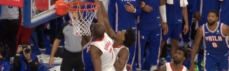 世界杯客户端更新说明-爆大冷！火箭裁判帮忙仍输球：杜兰特36分8失误，恩比德打爆申京